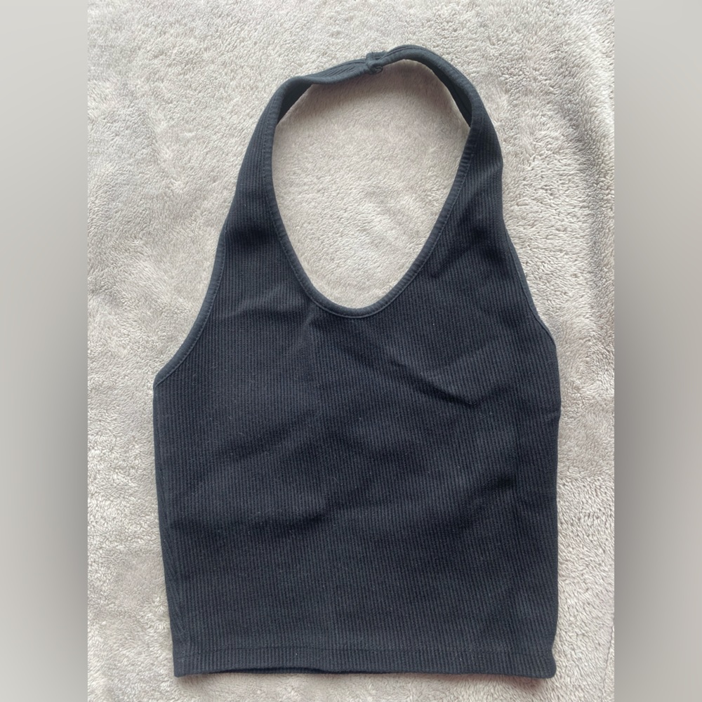 Ribbed Topshop Halter